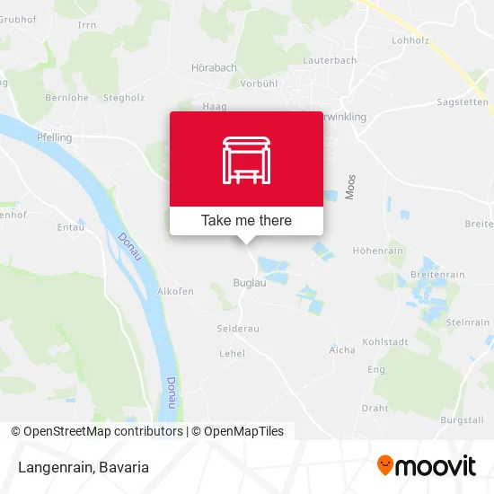 Карта Langenrain