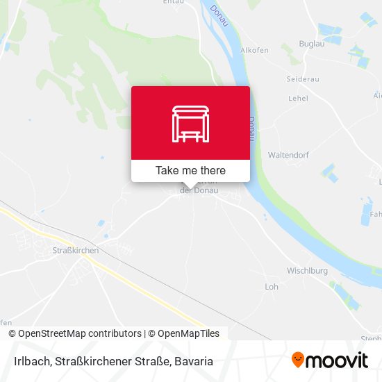 Irlbach, Straßkirchener Straße map