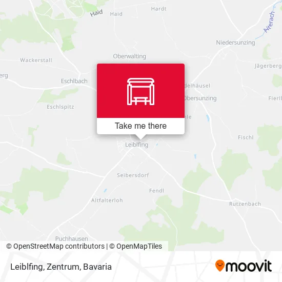 Карта Leiblfing, Zentrum