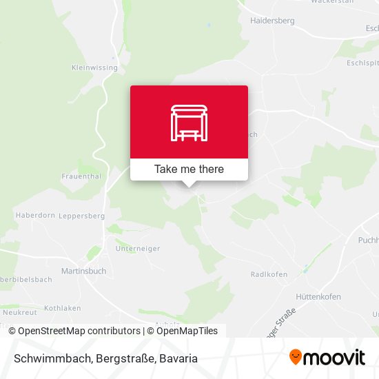 Schwimmbach, Bergstraße map