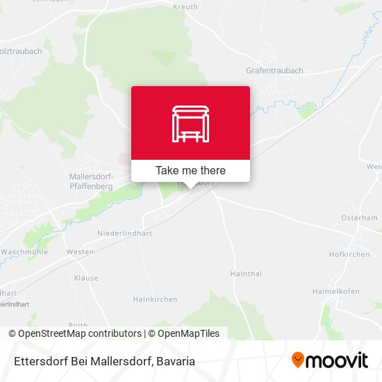Ettersdorf Bei Mallersdorf map