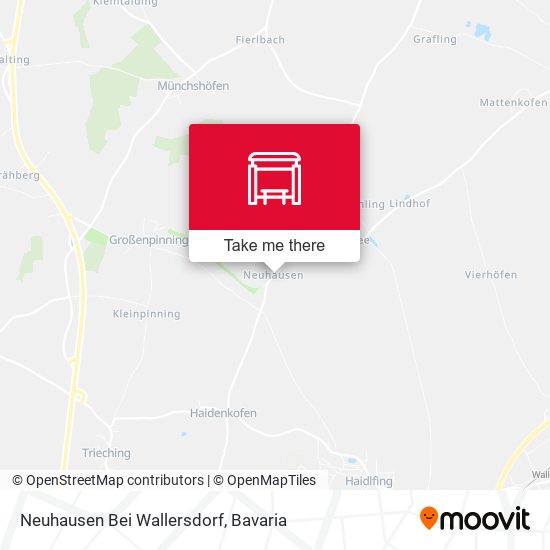 Neuhausen Bei Wallersdorf map