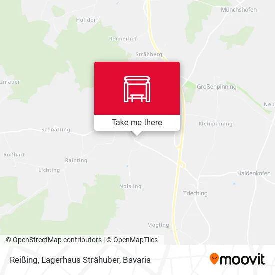 Карта Reißing, Lagerhaus Strähuber