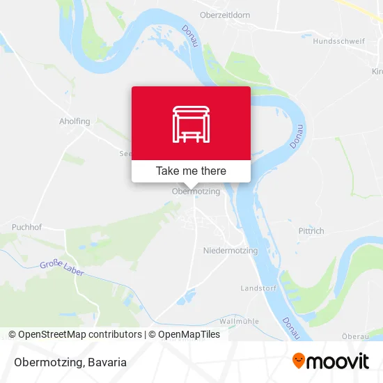 Карта Obermotzing