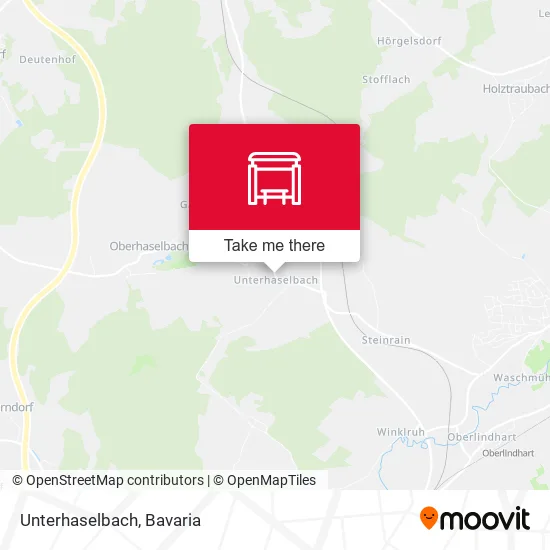 Карта Unterhaselbach