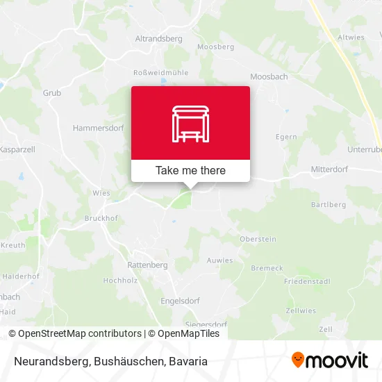 Карта Neurandsberg, Bushäuschen