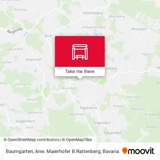 Карта Baumgarten, Anw. Maierhofer B.Rattenberg