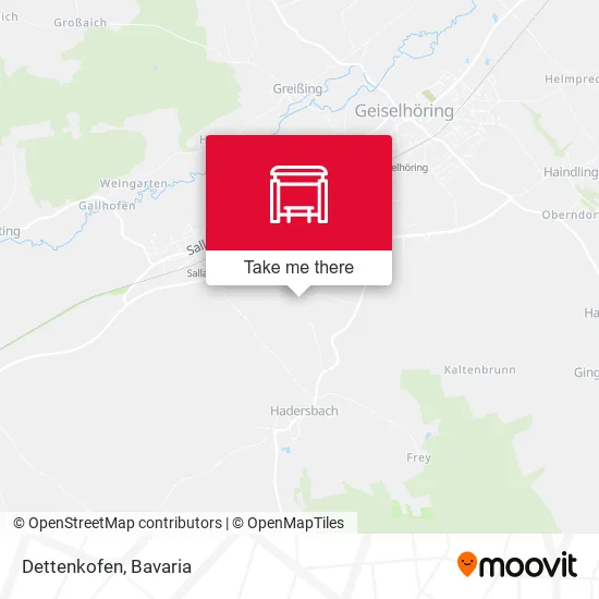 Карта Dettenkofen
