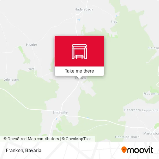 Карта Franken