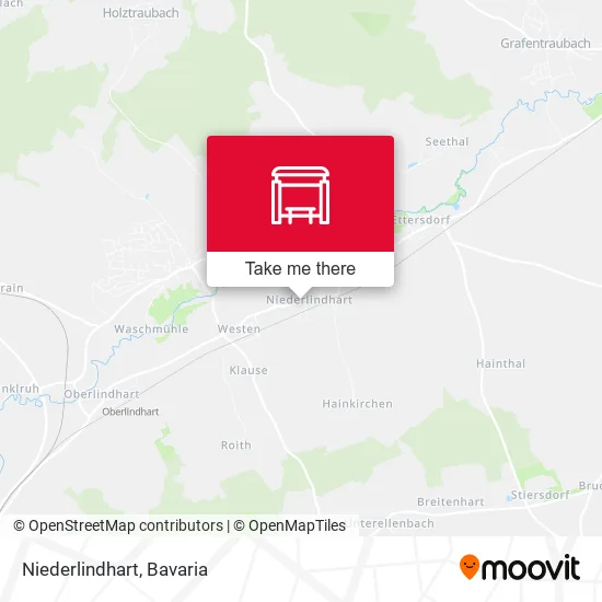 Карта Niederlindhart