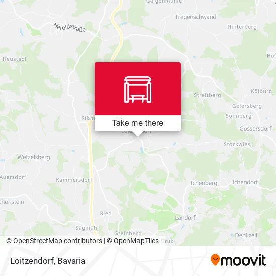 Карта Loitzendorf