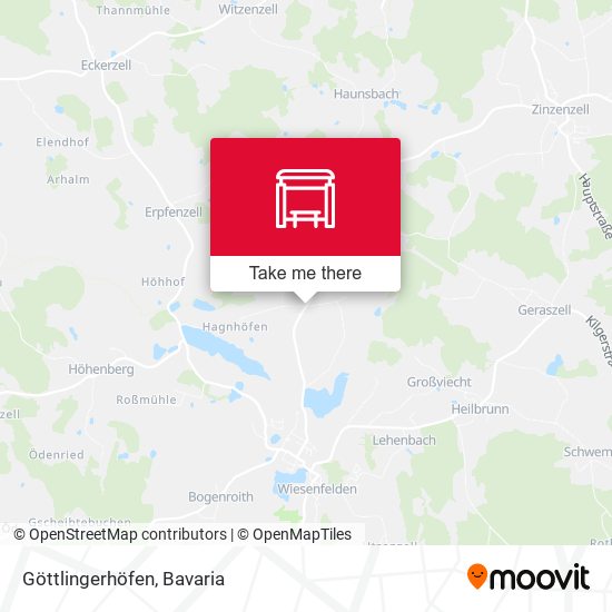 Göttlingerhöfen map