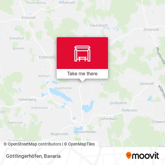 Карта Göttlingerhöfen