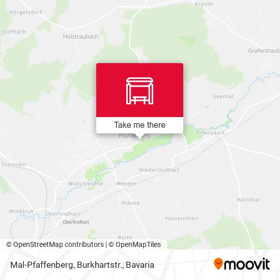 Карта Mal-Pfaffenberg, Burkhartstr.