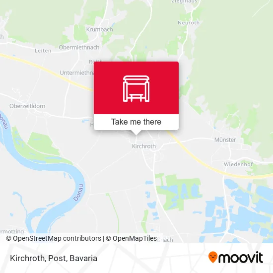 Карта Kirchroth, Post