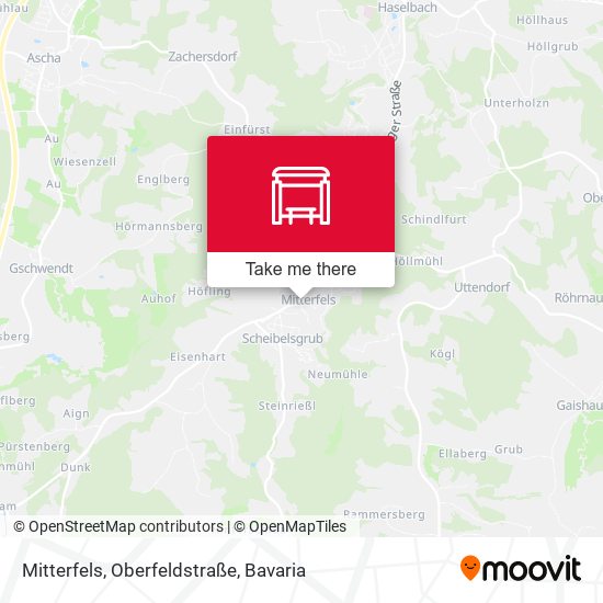 Mitterfels, Oberfeldstraße map
