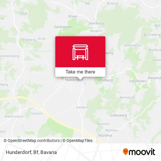 Карта Hunderdorf, Bf