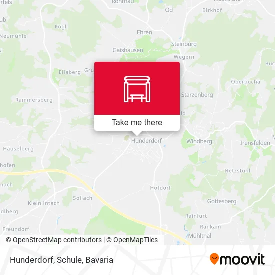 Карта Hunderdorf, Schule