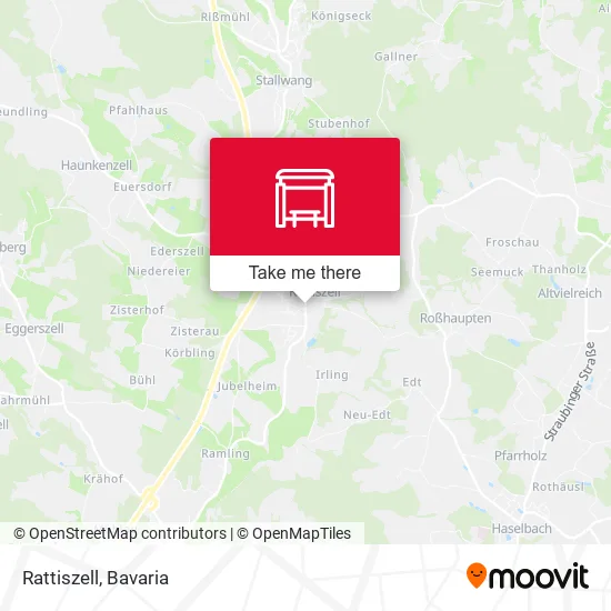 Карта Rattiszell