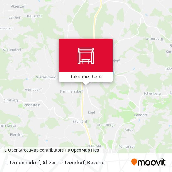 Utzmannsdorf, Abzw. Loitzendorf map