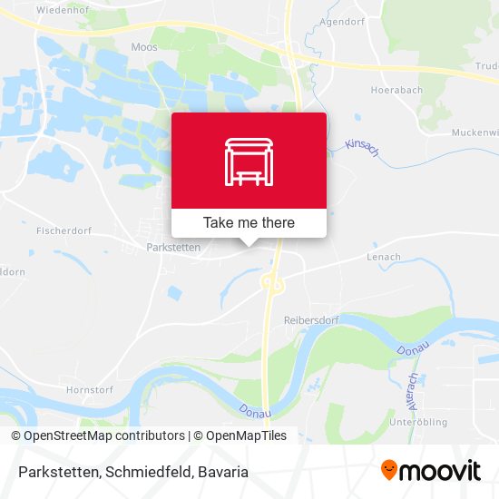 Parkstetten, Schmiedfeld map