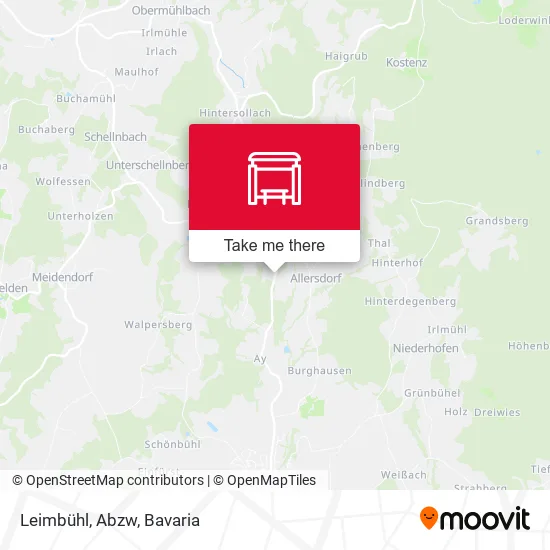 Карта Leimbühl, Abzw