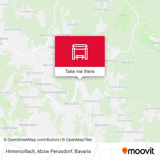 Hintersollach, Abzw Perasdorf map
