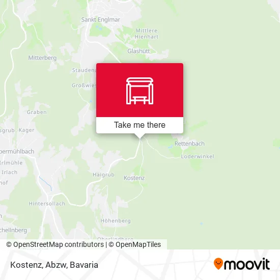 Карта Kostenz, Abzw