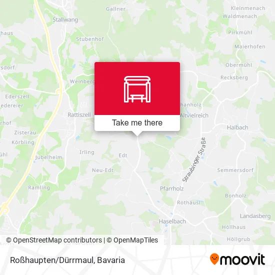 Карта Roßhaupten/Dürrmaul