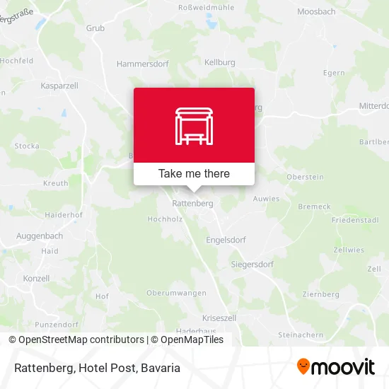 Карта Rattenberg, Hotel Post