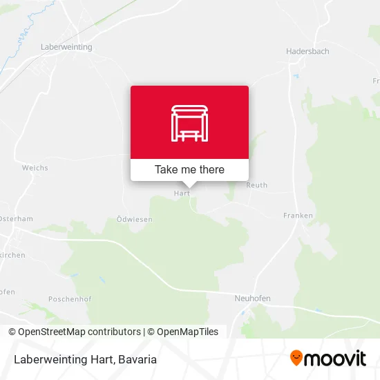 Карта Laberweinting Hart