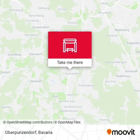 Карта Oberpunzendorf