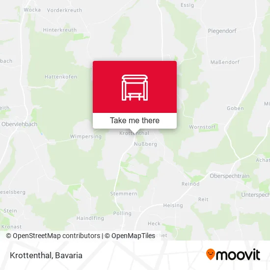 Карта Krottenthal