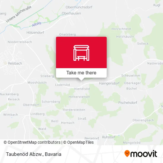 Карта Taubenöd Abzw.