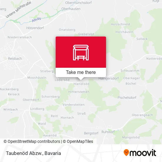Карта Taubenöd Abzw.