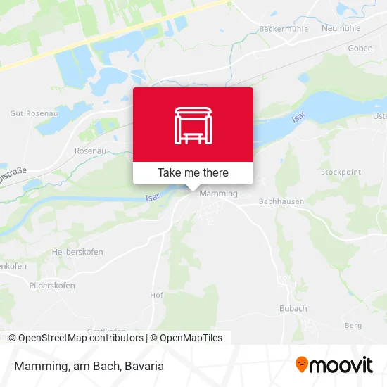 Карта Mamming, am Bach