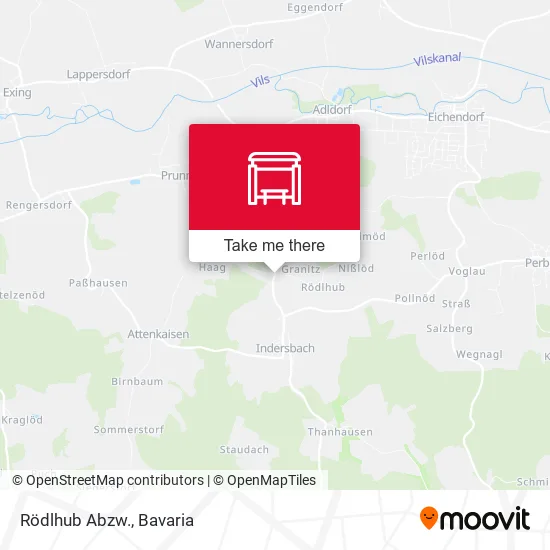 Карта Rödlhub Abzw.