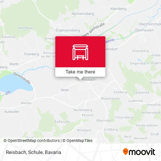 Карта Reisbach, Schule