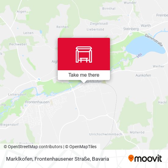 Marklkofen, Frontenhausener Straße map