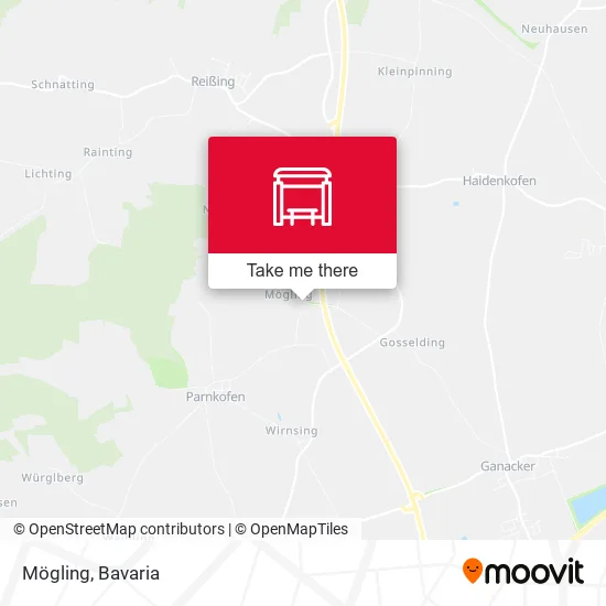 Карта Mögling