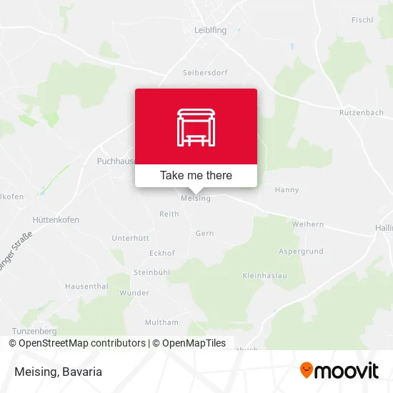 Карта Meising
