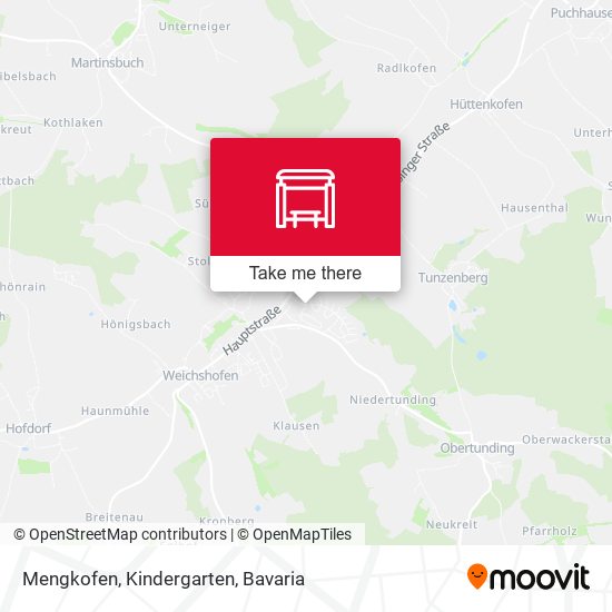 Mengkofen, Kindergarten map