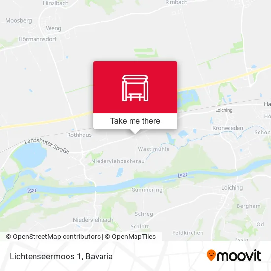 Карта Lichtenseermoos 1