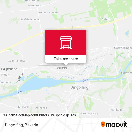 Карта Dingolfing
