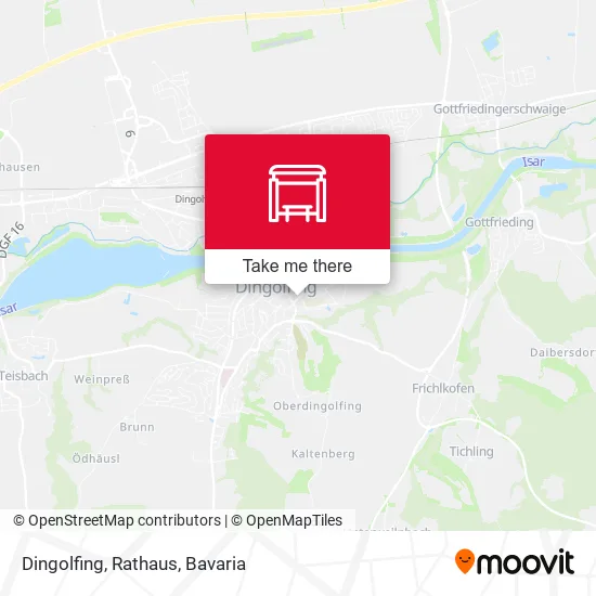 Карта Dingolfing, Rathaus