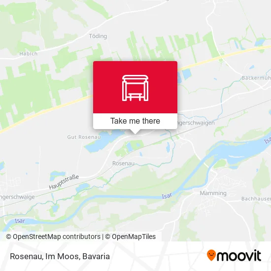 Карта Rosenau, Im Moos