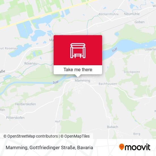 Mamming, Gottfriedinger Straße map
