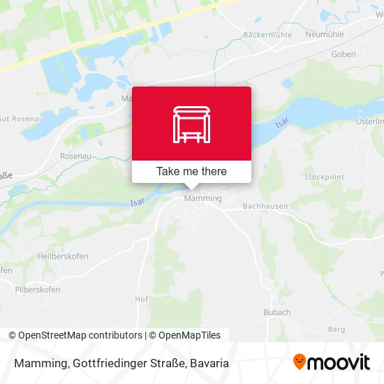 Карта Mamming, Gottfriedinger Straße