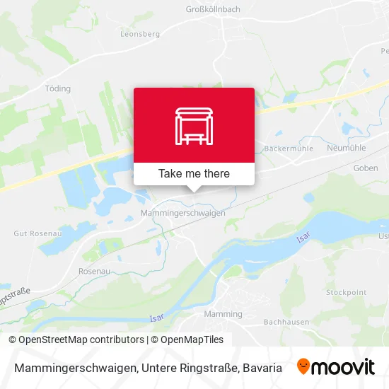 Карта Mammingerschwaigen, Untere Ringstraße