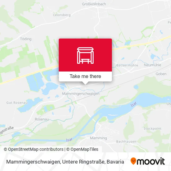 Карта Mammingerschwaigen, Untere Ringstraße